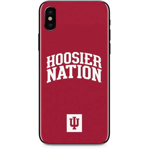Indiana University Hoosier Nation iPhone X Skin