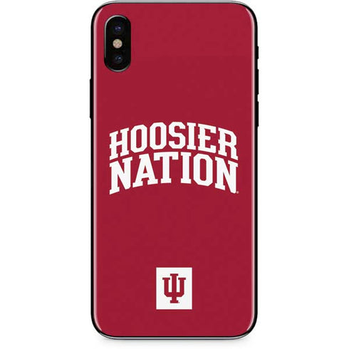Indiana University Hoosier Nation iPhone XS Skin