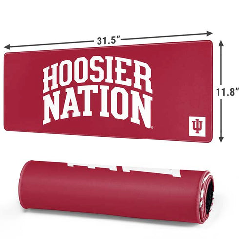 Indiana University Hoosier Nation Gaming Mouse Pad