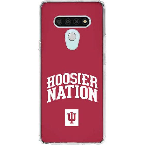 Indiana University Hoosier Nation LG Stylo 6 Clear Case
