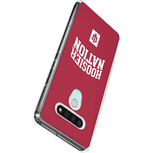 Indiana University Hoosier Nation LG Stylo 6 Clear Case