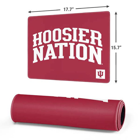 Indiana University Hoosier Nation Gaming Mouse Pad