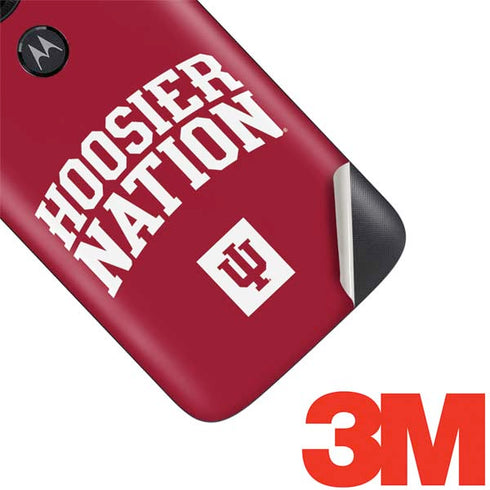 Indiana University Hoosier Nation Moto E5 Play Skin