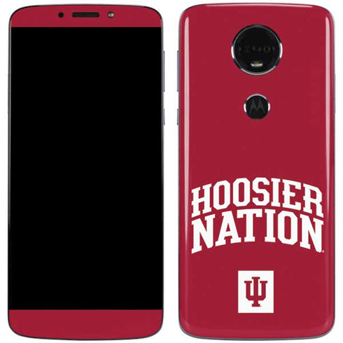 Indiana University Hoosier Nation Moto E5 Plus Skin