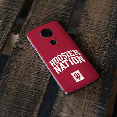 Indiana University Hoosier Nation Moto E5 Plus Skin