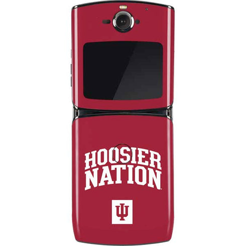 Indiana University Hoosier Nation Motorola RAZR Skin