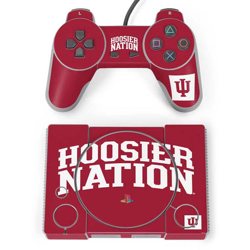 Indiana University Hoosier Nation PlayStation Classic Bundle Skin