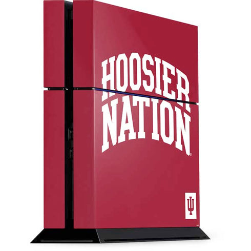 Indiana University Hoosier Nation PS4 Console Skin