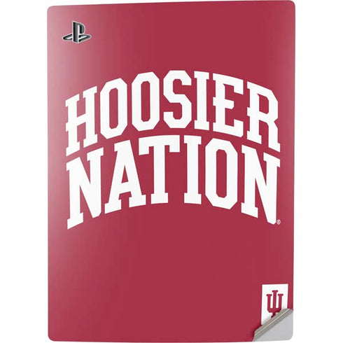 Indiana University Hoosier Nation PS5 Digital Edition Console Skin