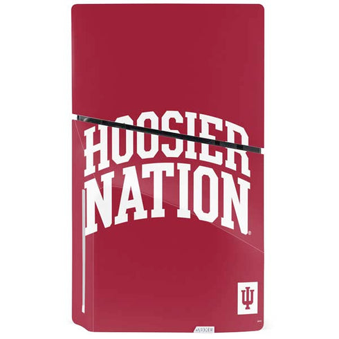 Indiana University Hoosier Nation PS5 Slim Disk Bundle Skin