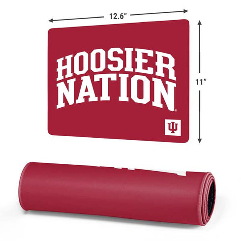 Indiana University Hoosier Nation Gaming Mouse Pad
