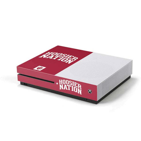 Indiana University Hoosier Nation Xbox One S Console Skin