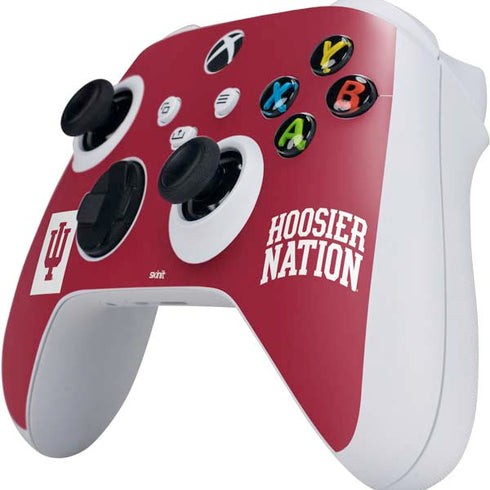 Indiana University Hoosier Nation Xbox Series S Controller Skin