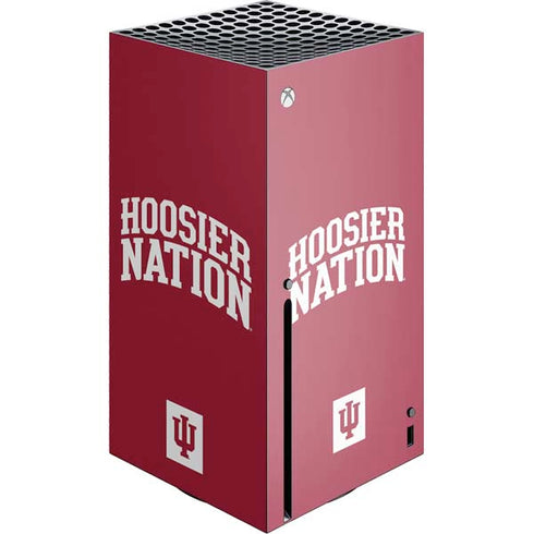 Indiana University Hoosier Nation Xbox Series X Console Skin