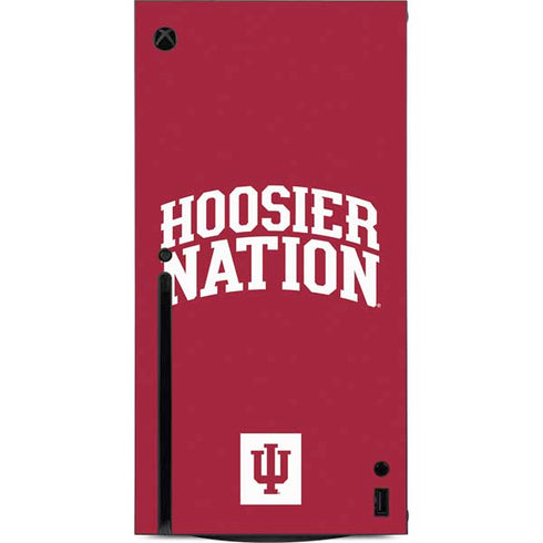 Indiana University Hoosier Nation Xbox Series X Console Skin