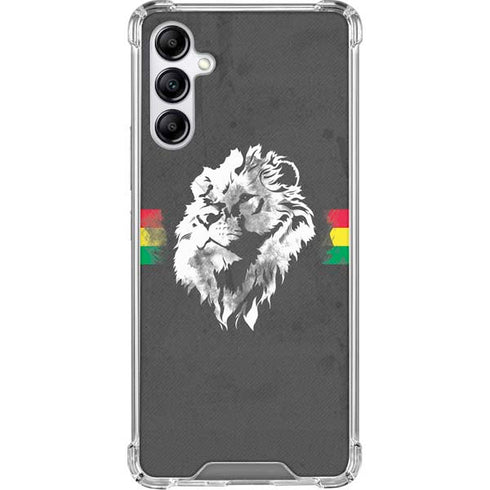 Horizontal Banner - Lion of Judah Galaxy A15 5G Clear Case