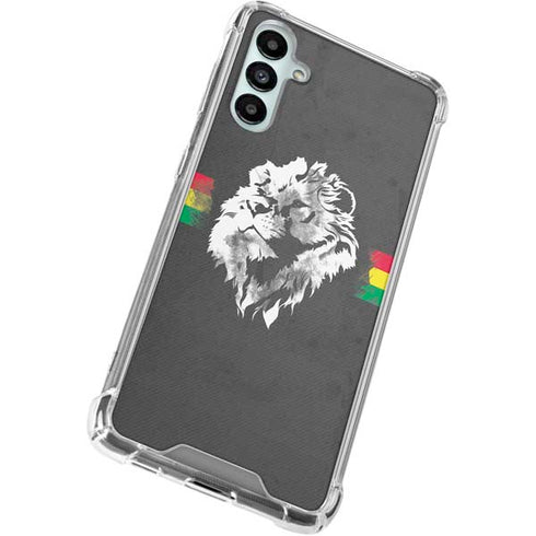 Horizontal Banner - Lion of Judah Galaxy A15 5G Clear Case