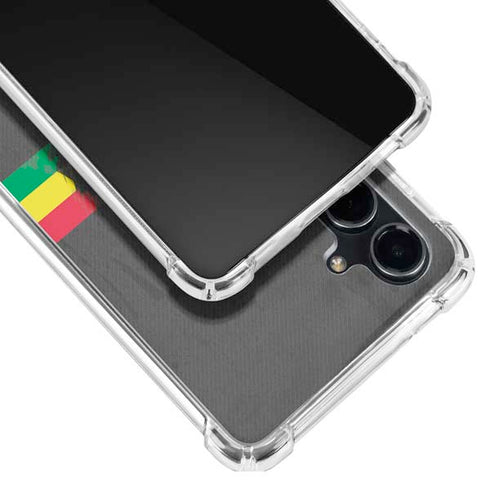 Horizontal Banner - Lion of Judah Galaxy S23 FE Clear Case