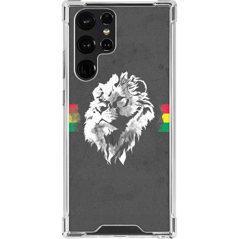 Horizontal Banner - Lion of Judah Galaxy S24 Ultra Clear Case
