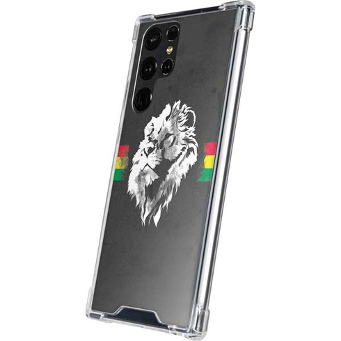 Horizontal Banner - Lion of Judah Galaxy S24 Ultra Clear Case