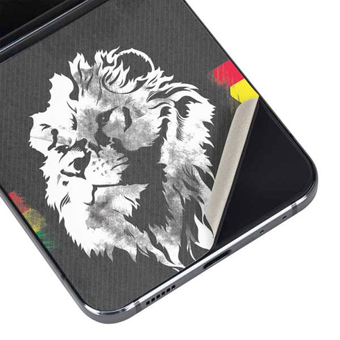 Horizontal Banner - Lion of Judah Galaxy Z Flip5 5G Skin