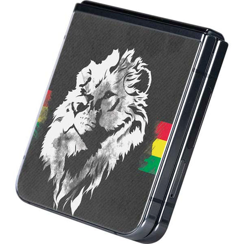 Horizontal Banner - Lion of Judah Galaxy Z Flip5 5G Skin