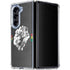 Horizontal Banner - Lion of Judah Galaxy Z Fold5 5G Clear Case