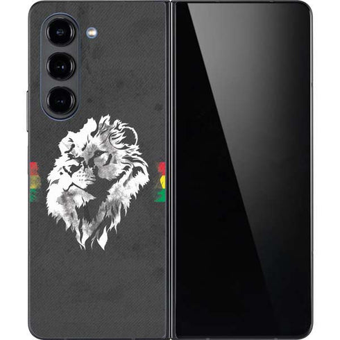 Horizontal Banner - Lion of Judah Galaxy Z Fold5 5G Skin