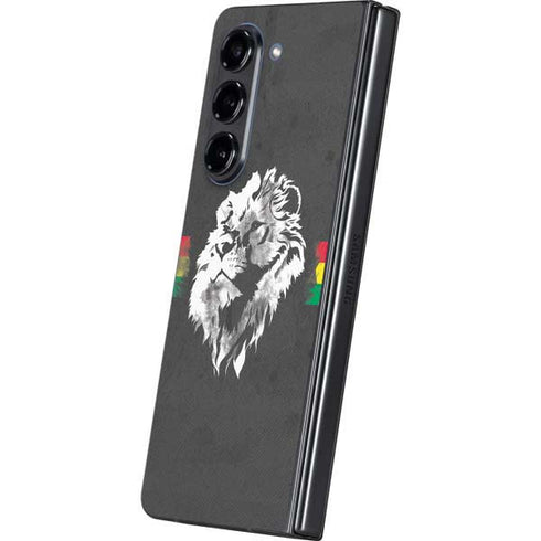 Horizontal Banner - Lion of Judah Galaxy Z Fold5 5G Skin