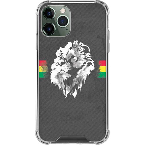 Horizontal Banner - Lion of Judah iPhone 11 Pro Max Clear Case