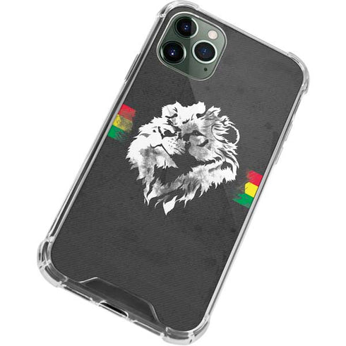 Horizontal Banner - Lion of Judah iPhone 11 Pro Max Clear Case