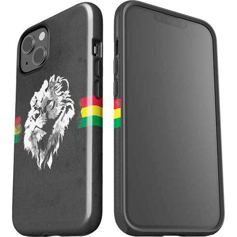 Horizontal Banner - Lion of Judah iPhone 15 Impact Case