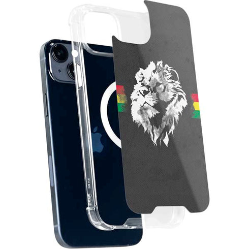 Horizontal Banner - Lion of Judah iPhone 15 Plus MagSafe Case