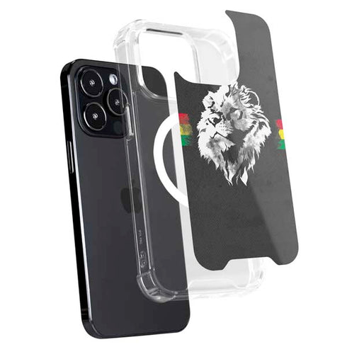 Horizontal Banner - Lion of Judah iPhone 15 Pro Max MagSafe Case