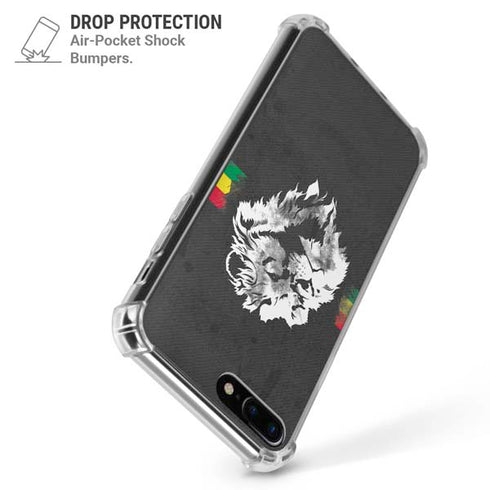 Horizontal Banner - Lion of Judah iPhone 7/8 Plus Clear Case