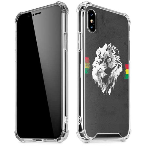 Horizontal Banner - Lion of Judah iPhone XS Max Clear Case