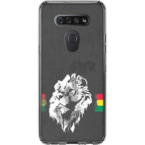 Horizontal Banner - Lion of Judah LG K51/Q51 Clear Case