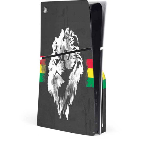 Horizontal Banner - Lion of Judah PS5 Slim Disk Console Skin