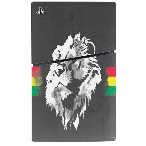 Horizontal Banner - Lion of Judah PS5 Slim Disk Console Skin