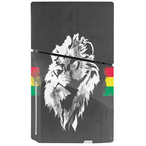 Horizontal Banner - Lion of Judah PS5 Slim Disk Console Skin