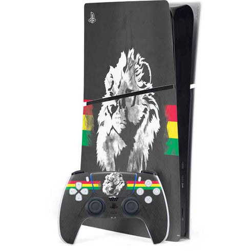 Horizontal Banner - Lion of Judah PS5 Slim Digital Edition Bundle Skin