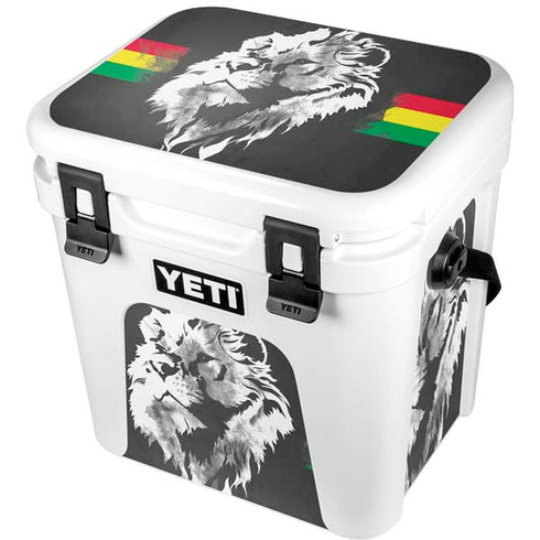 Horizontal Banner - Lion of Judah YETI Roadie 24 Hard Cooler Skin