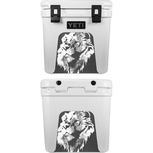 Horizontal Banner - Lion of Judah YETI Roadie 24 Hard Cooler Skin