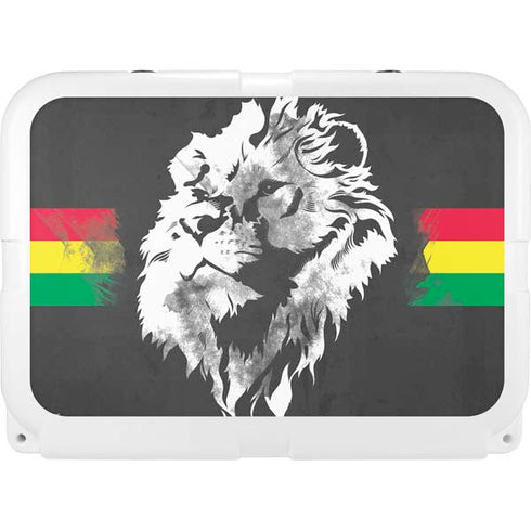 Horizontal Banner - Lion of Judah YETI Tundra 35 Hard Cooler Skin
