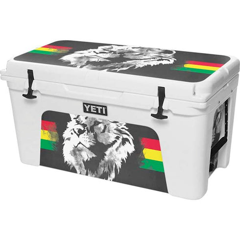 Horizontal Banner - Lion of Judah YETI Tundra 75 Hard Cooler Skin