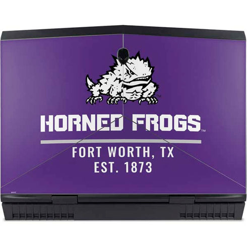 Texas Christian University Horned Frogs Fort Worth Dell Alienware Skin