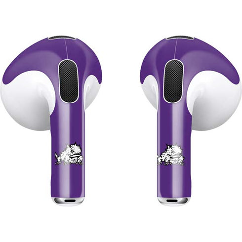 Horned Frogs Fort Worth Apple AirPods (3rd Gen 2021) Skin