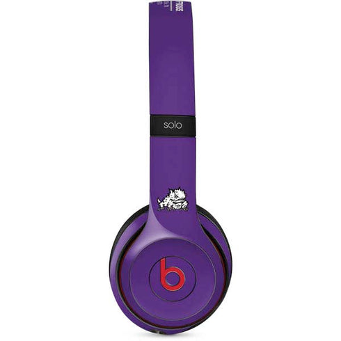 Horned Frogs Fort Worth Beats Solo 2 Wireless Skin