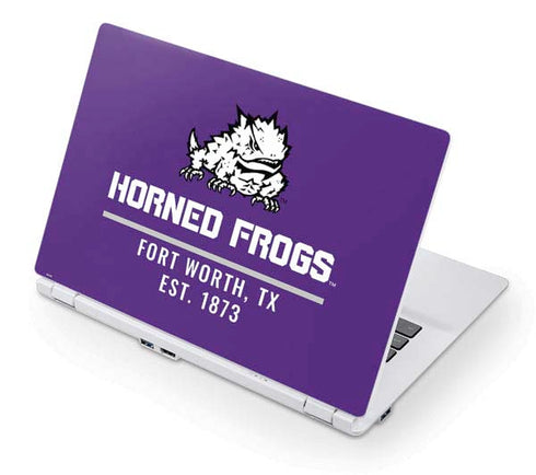 Texas Christian University Horned Frogs Fort Worth Acer Chromebook Skin