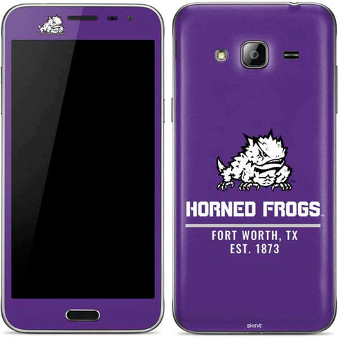 Horned Frogs Fort Worth Galaxy J3 Skin